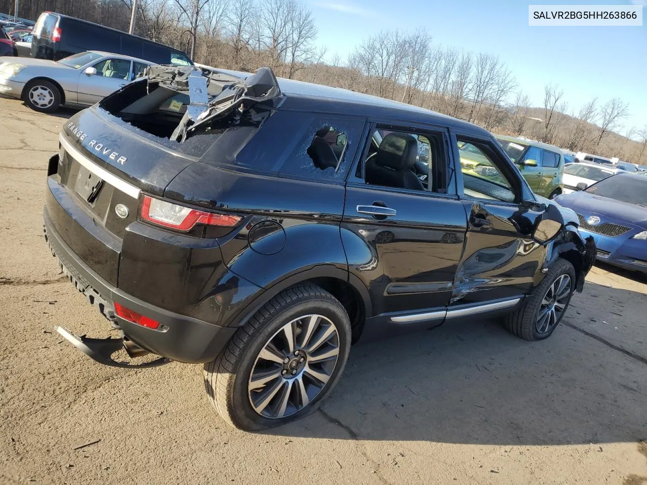 2017 Land Rover Range Rover Evoque Hse VIN: SALVR2BG5HH263866 Lot: 80552713