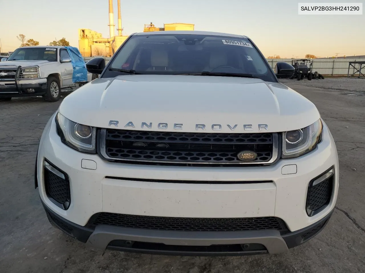 2017 Land Rover Range Rover Evoque Se VIN: SALVP2BG3HH241290 Lot: 80951734