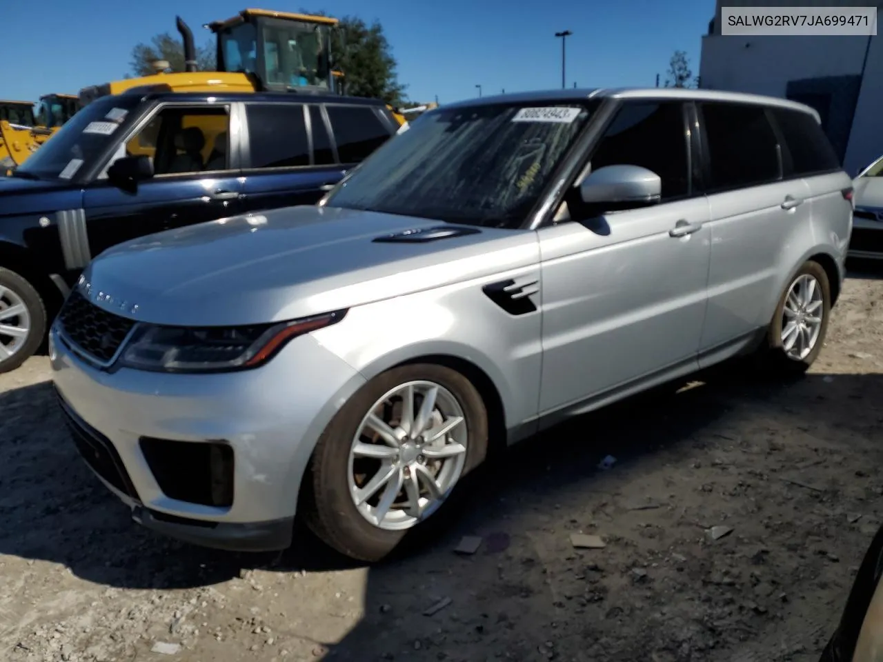 2018 Land Rover Range Rover Sport Se VIN: SALWG2RV7JA699471 Lot: 57973634