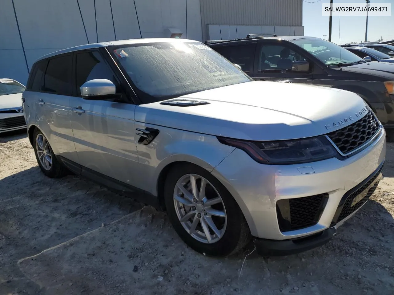 2018 Land Rover Range Rover Sport Se VIN: SALWG2RV7JA699471 Lot: 57973634