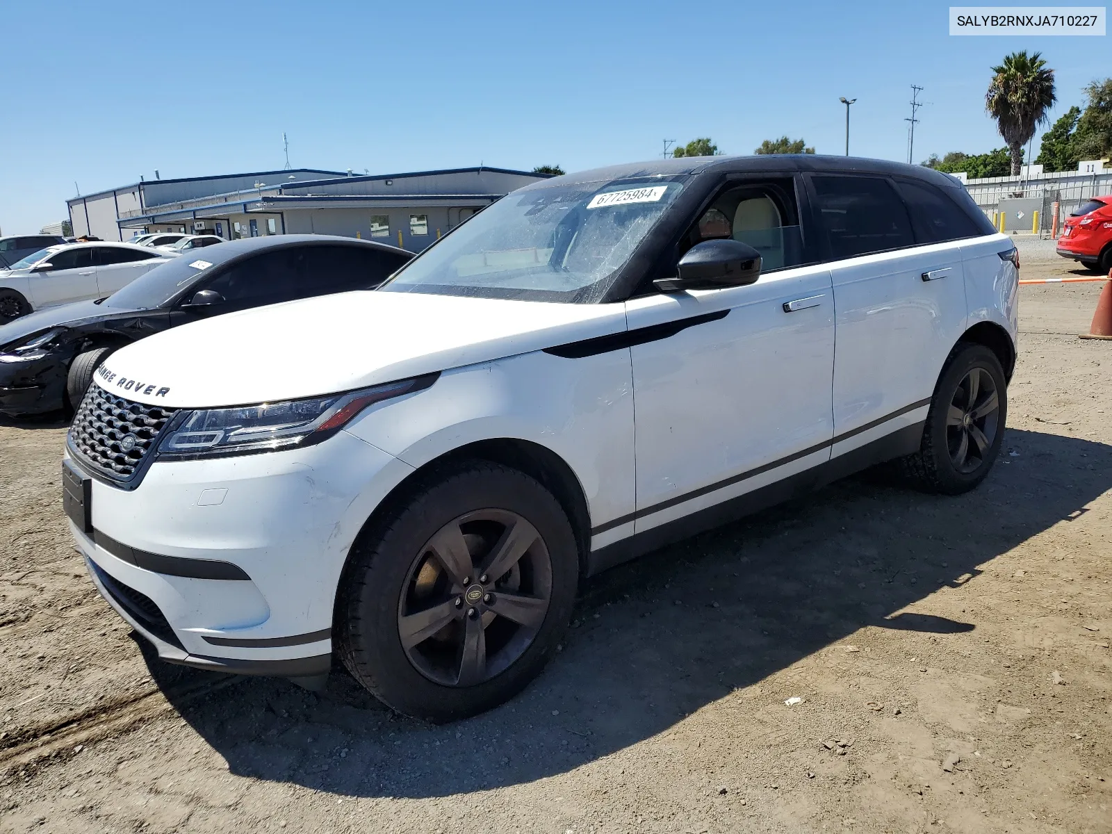 2018 Land Rover Range Rover Velar S VIN: SALYB2RNXJA710227 Lot: 67725984