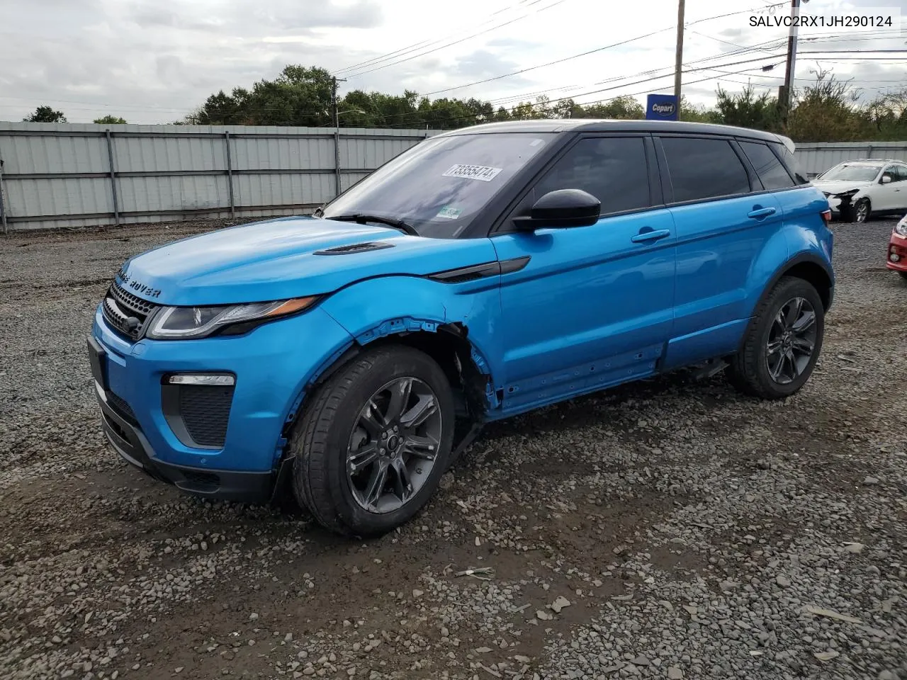 2018 Land Rover Range Rover Evoque Landmark Edition VIN: SALVC2RX1JH290124 Lot: 73355474