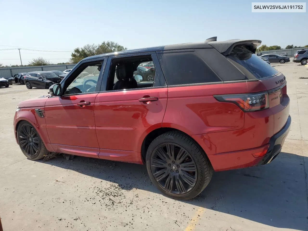 2018 Land Rover Range Rover Sport Hse Dynamic VIN: SALWV2SV6JA191752 Lot: 74431434