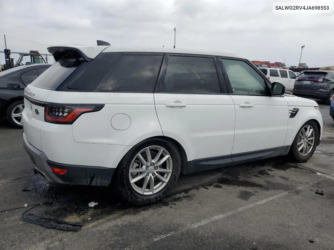 2018 Land Rover Range Rover Sport Se VIN: SALWG2RV4JA698553 Lot: 76234684