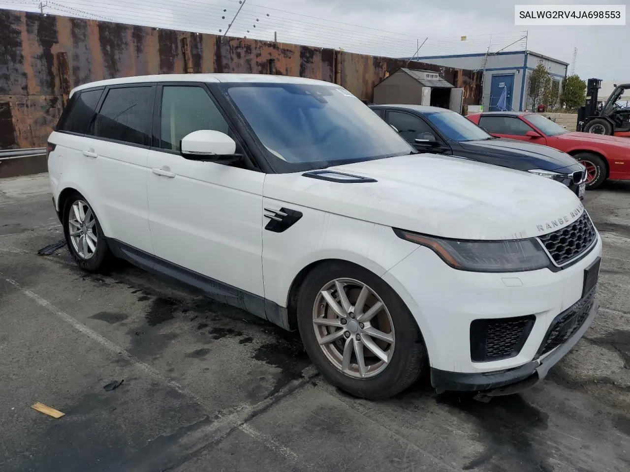 2018 Land Rover Range Rover Sport Se VIN: SALWG2RV4JA698553 Lot: 76234684