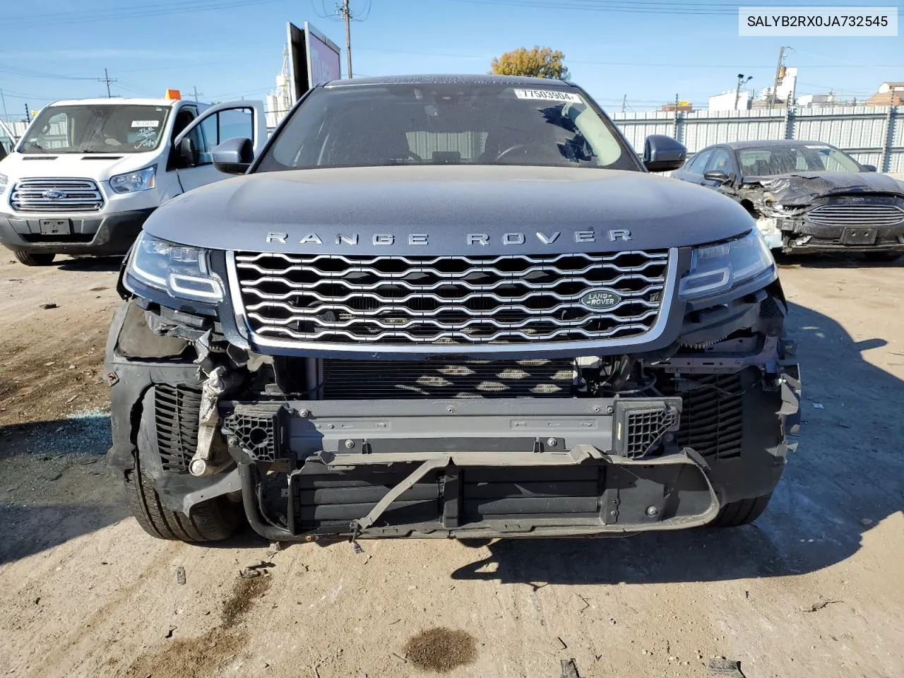 2018 Land Rover Range Rover Velar S VIN: SALYB2RX0JA732545 Lot: 77503904