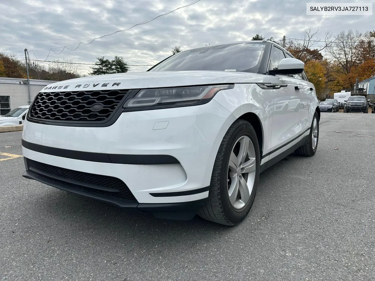 2018 Land Rover Range Rover Velar S VIN: SALYB2RV3JA727113 Lot: 78654104