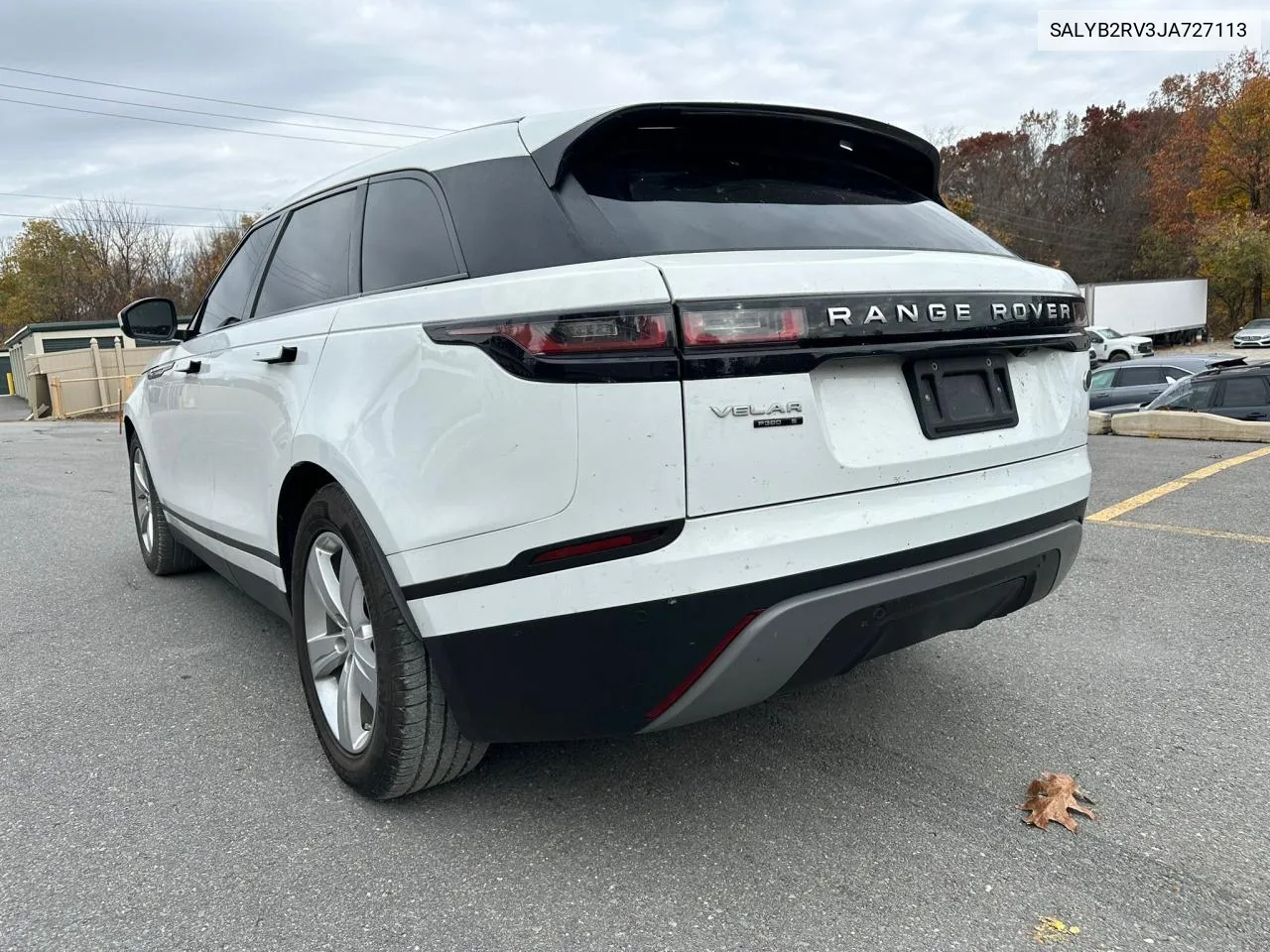 2018 Land Rover Range Rover Velar S VIN: SALYB2RV3JA727113 Lot: 78654104