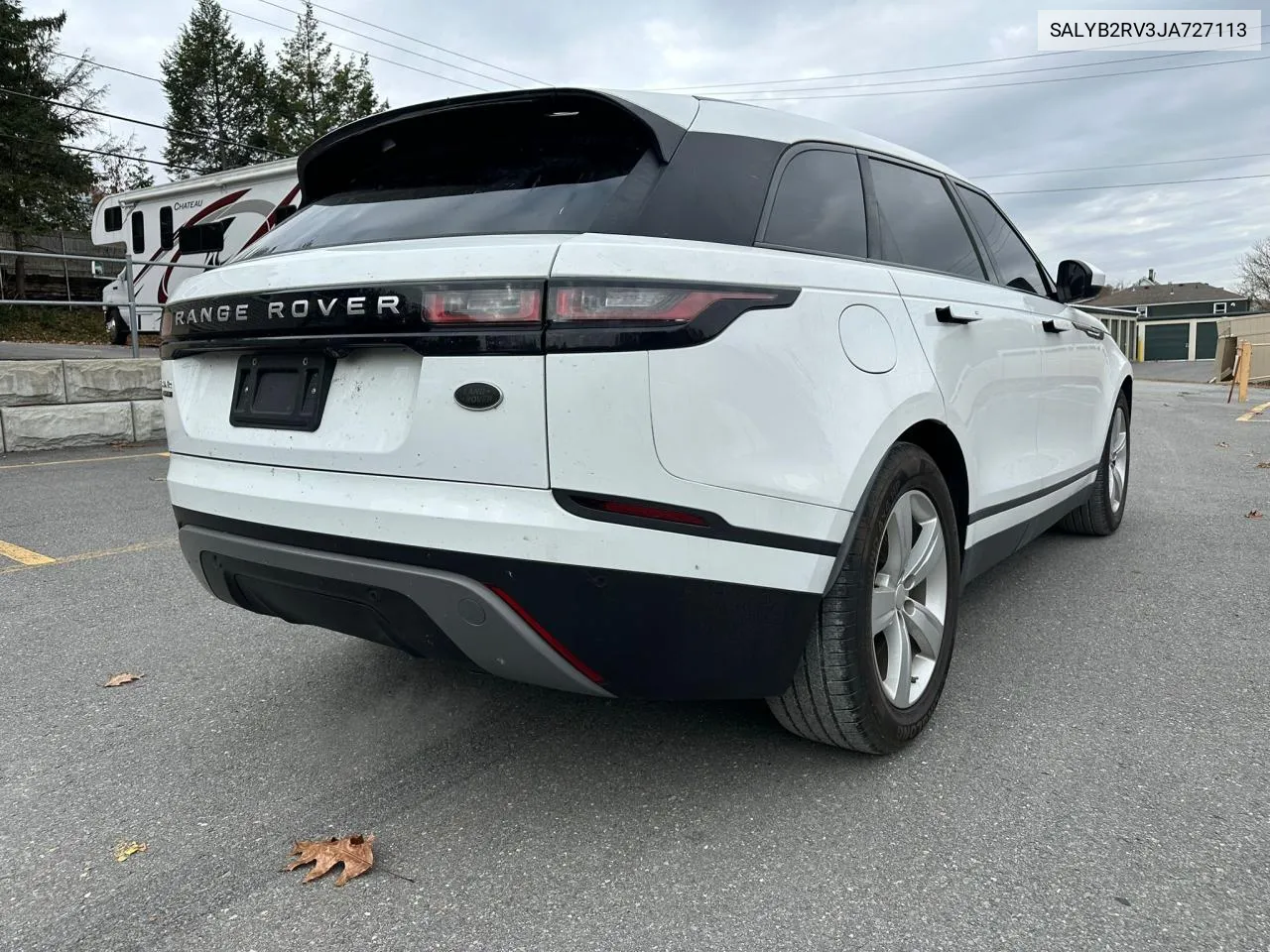 2018 Land Rover Range Rover Velar S VIN: SALYB2RV3JA727113 Lot: 78654104