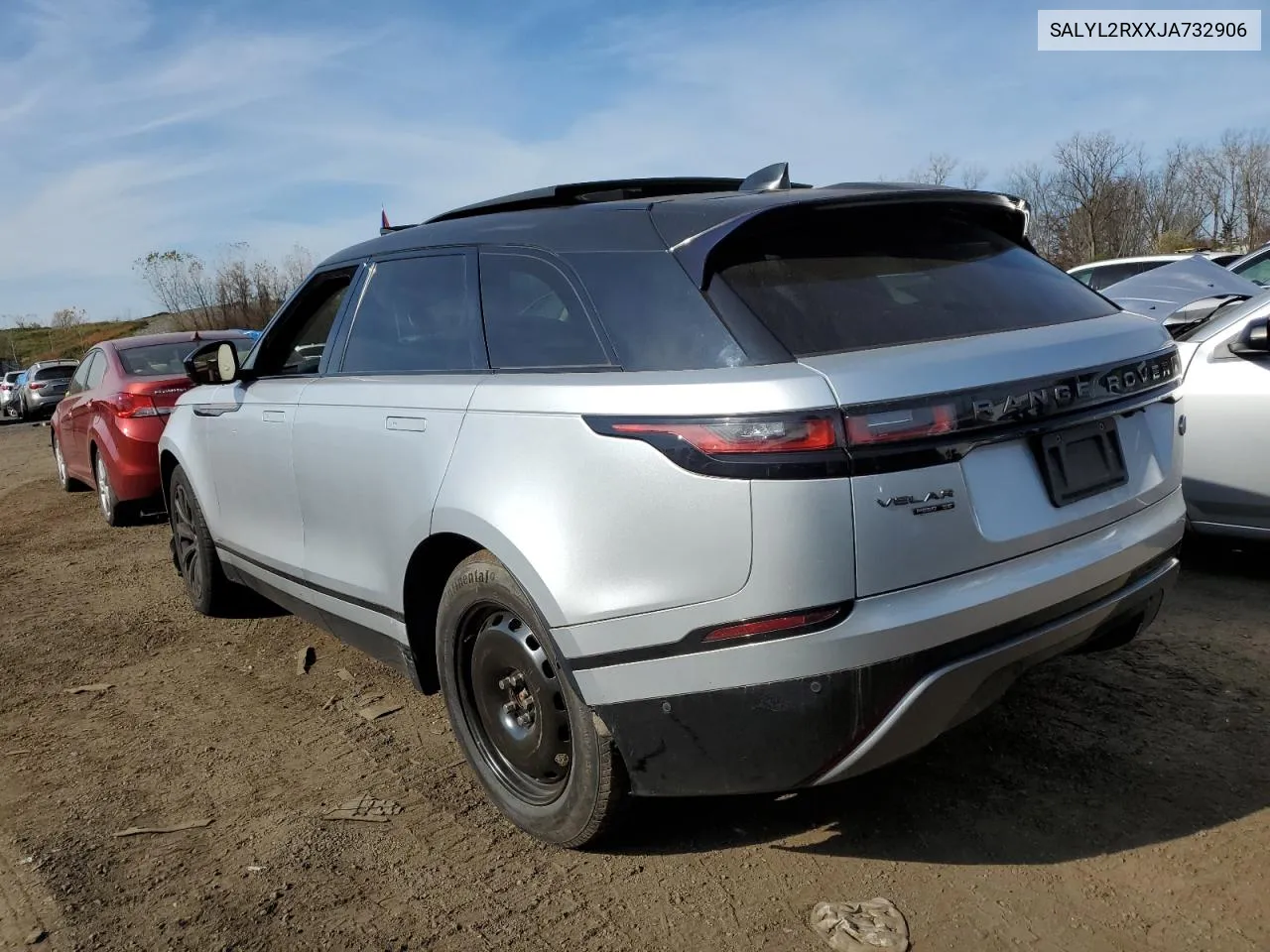 2018 Land Rover Range Rover Velar R-Dynamic Se VIN: SALYL2RXXJA732906 Lot: 78779784