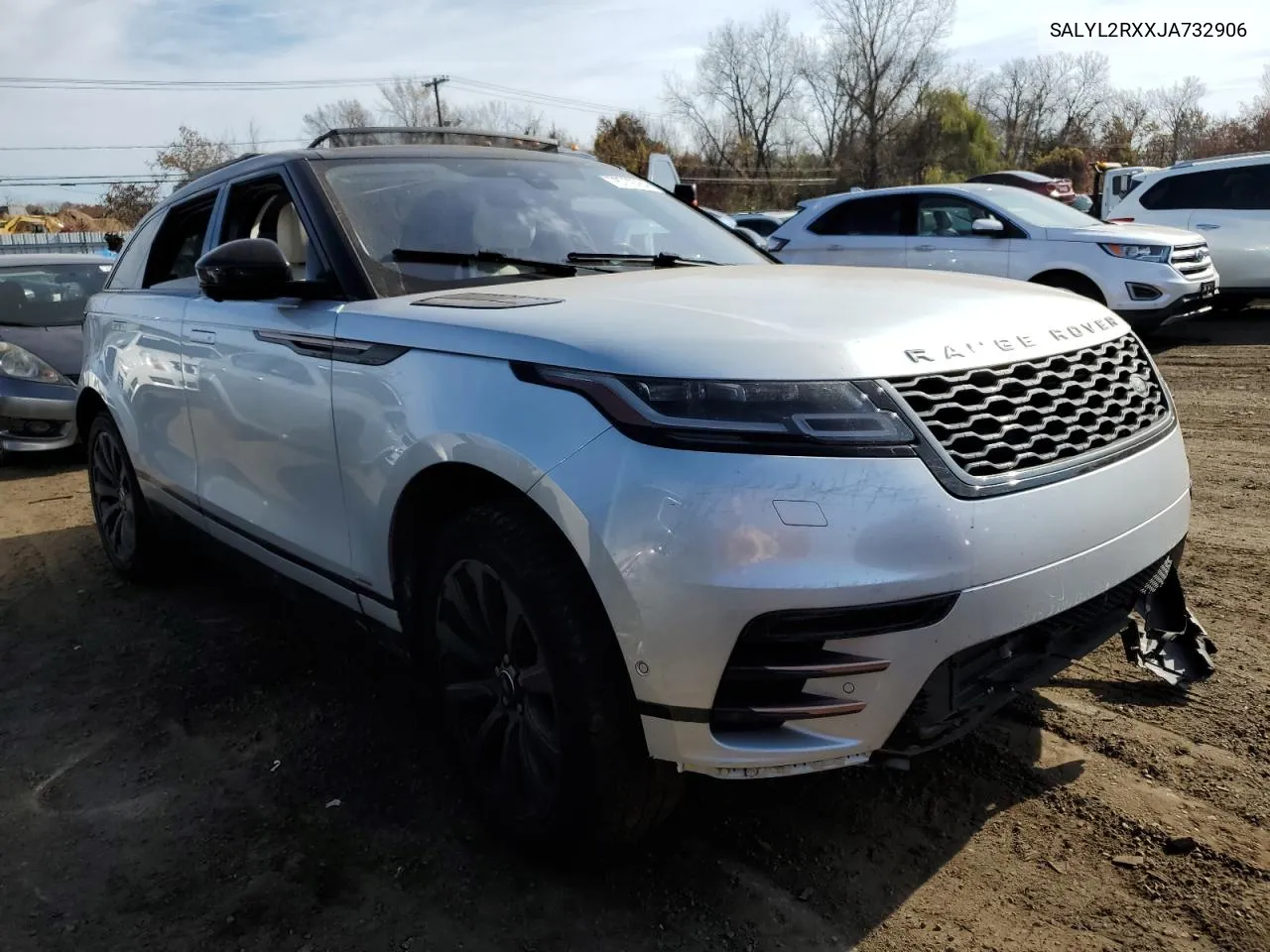 2018 Land Rover Range Rover Velar R-Dynamic Se VIN: SALYL2RXXJA732906 Lot: 78779784