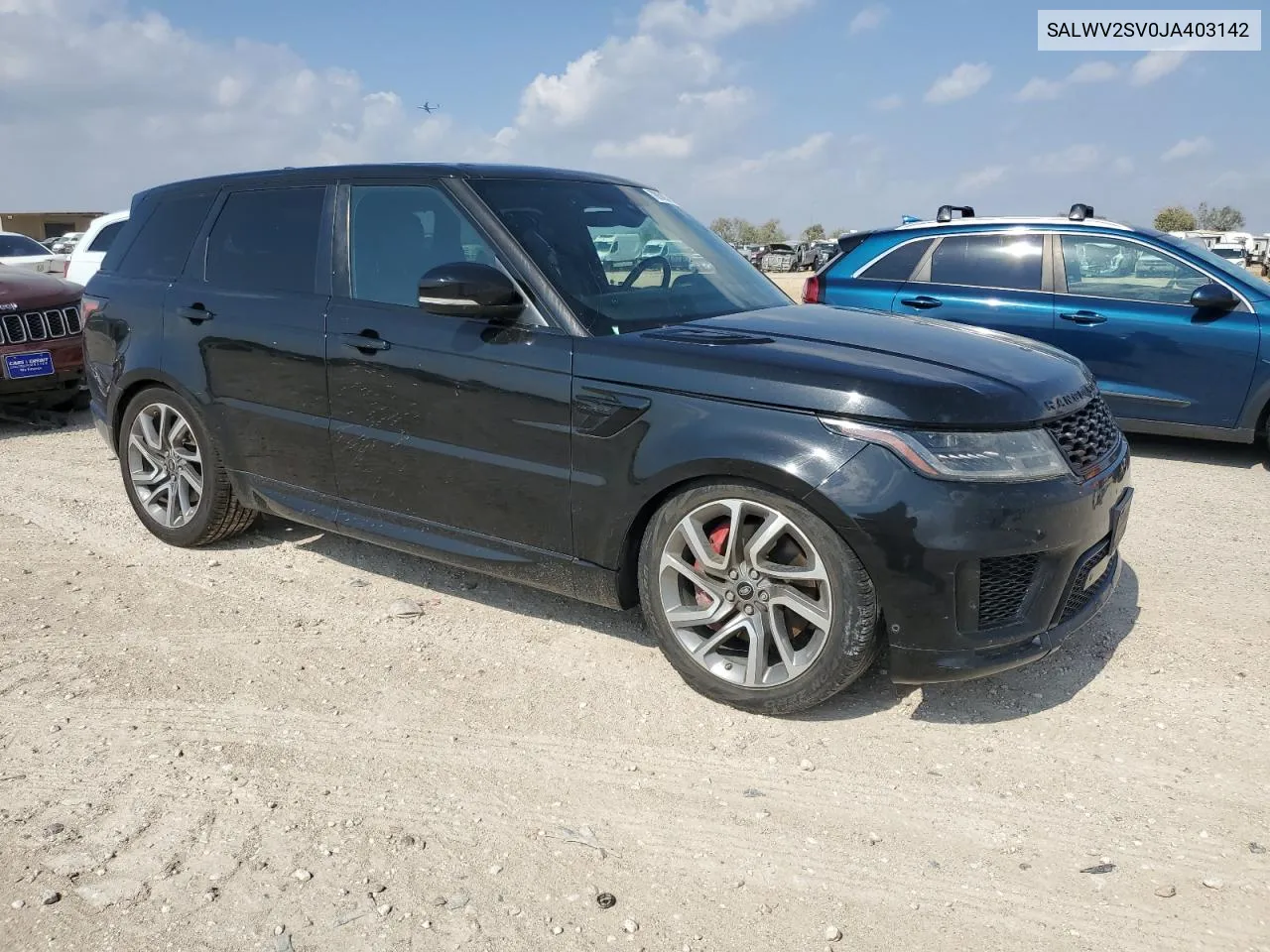 2018 Land Rover Range Rover Sport Hse Dynamic VIN: SALWV2SV0JA403142 Lot: 79058934