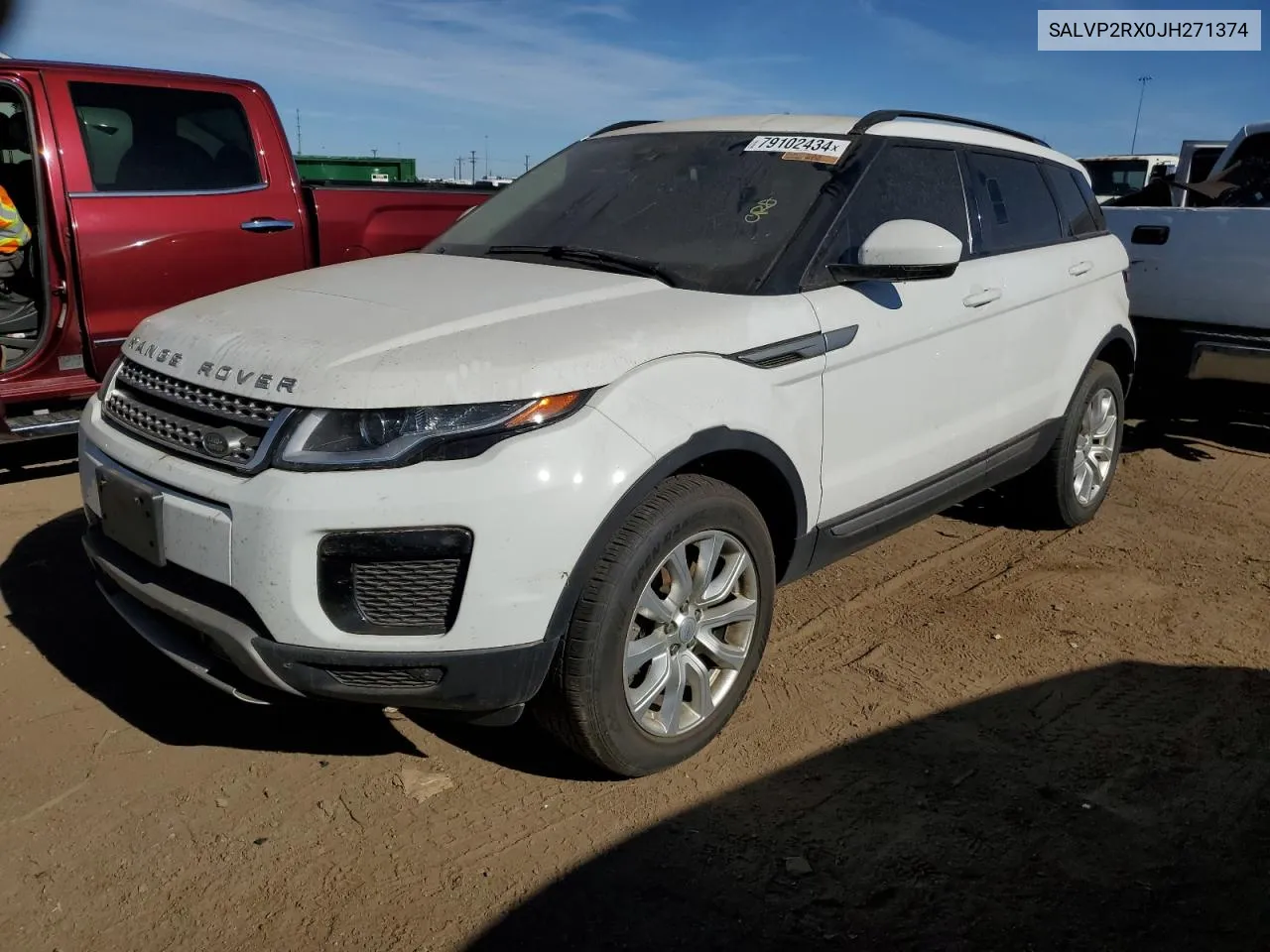 2018 Land Rover Range Rover Evoque Se VIN: SALVP2RX0JH271374 Lot: 79102434