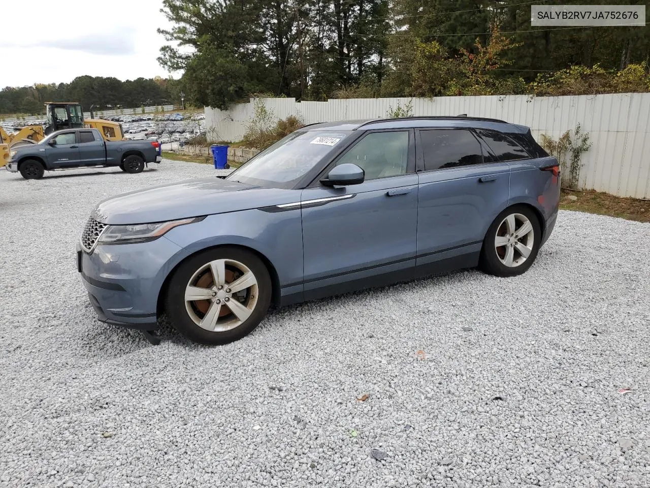 2018 Land Rover Range Rover Velar S VIN: SALYB2RV7JA752676 Lot: 79681214