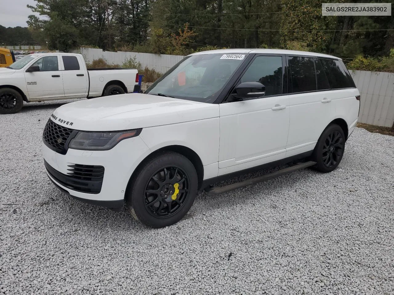 2018 Land Rover Range Rover Supercharged VIN: SALGS2RE2JA383902 Lot: 79682564