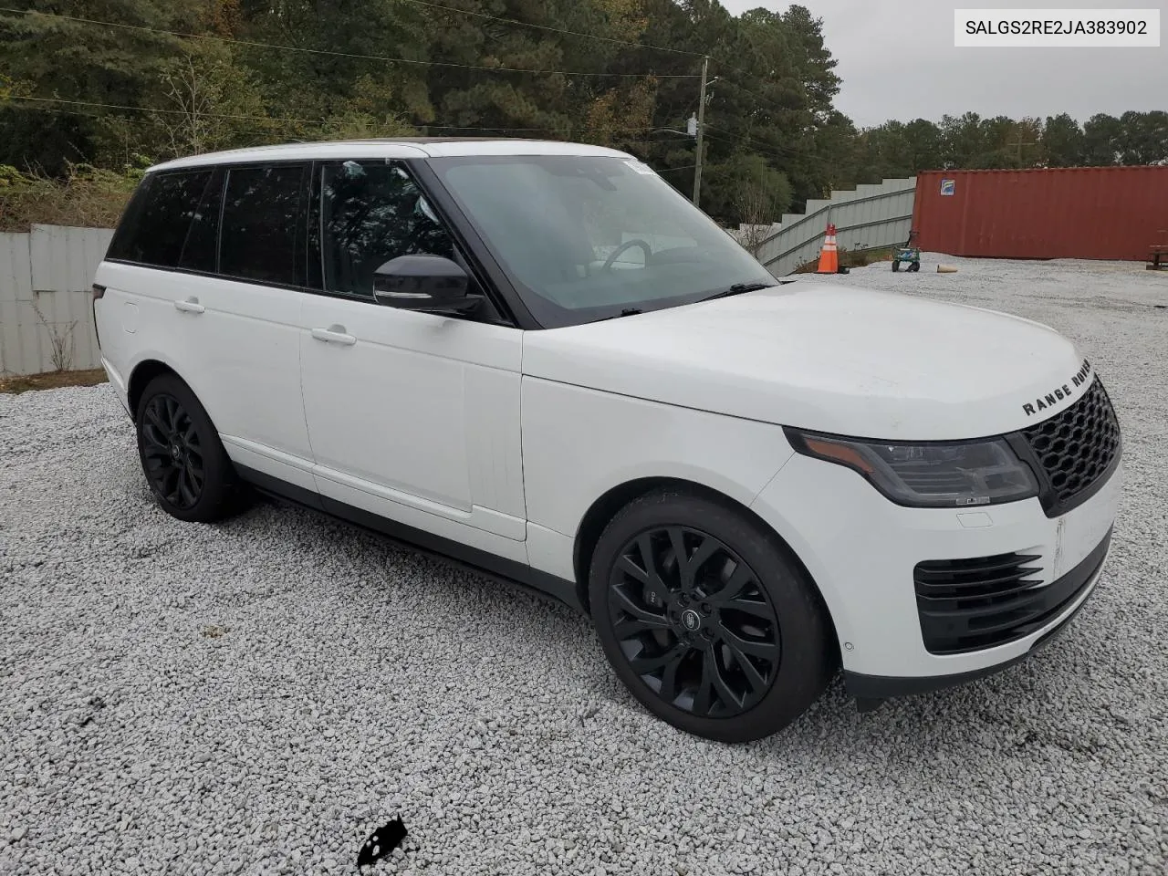 2018 Land Rover Range Rover Supercharged VIN: SALGS2RE2JA383902 Lot: 79682564