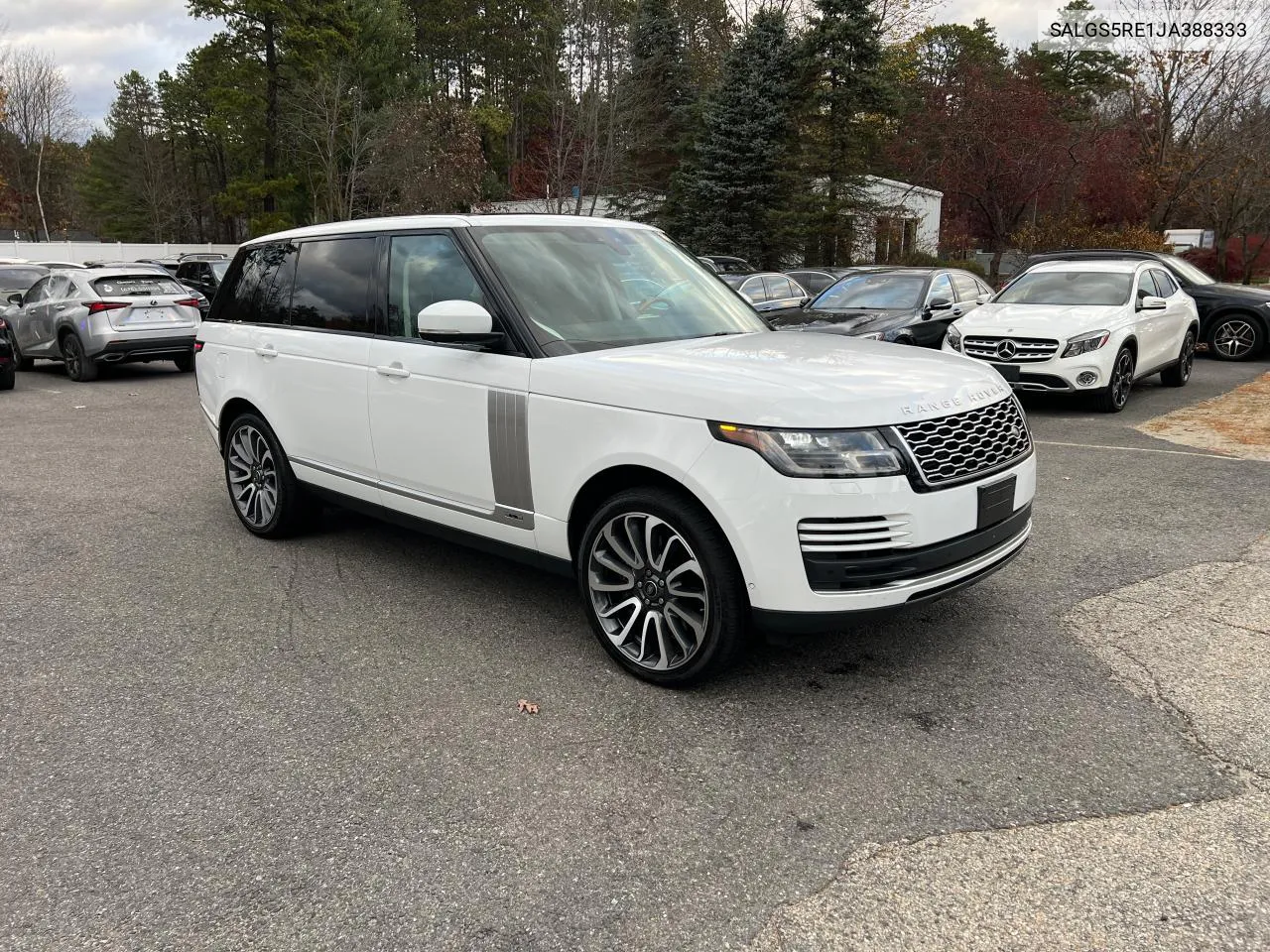 2018 Land Rover Range Rover Supercharged VIN: SALGS5RE1JA388333 Lot: 79971504