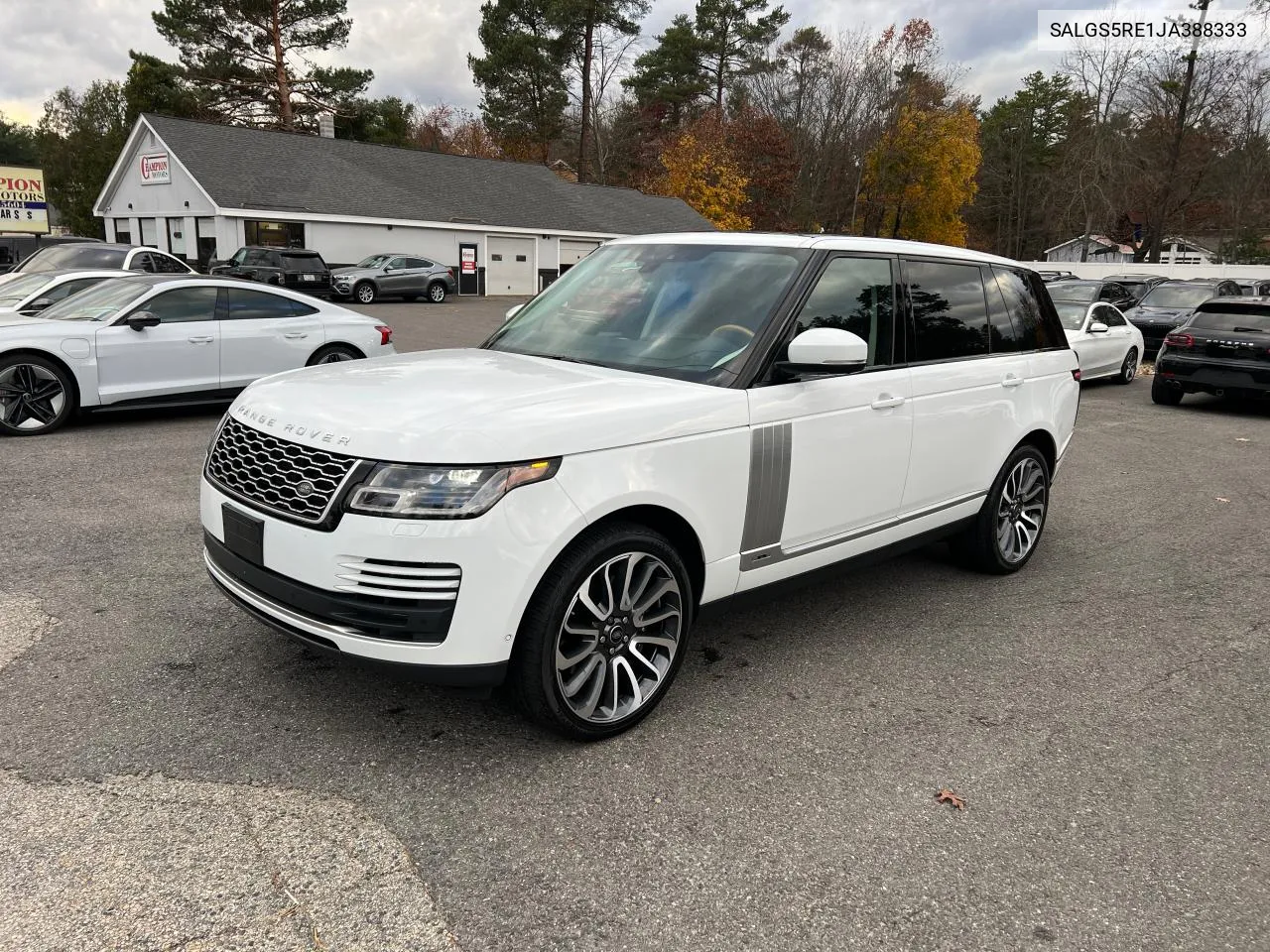 2018 Land Rover Range Rover Supercharged VIN: SALGS5RE1JA388333 Lot: 79971504