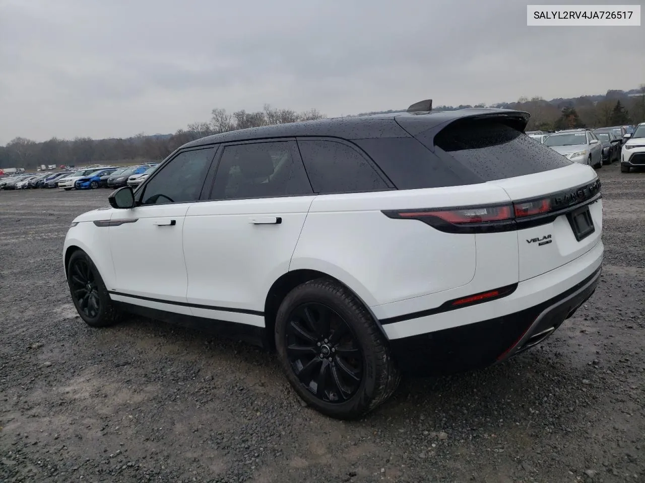 2018 Land Rover Range Rover Velar R-Dynamic Se VIN: SALYL2RV4JA726517 Lot: 79972584