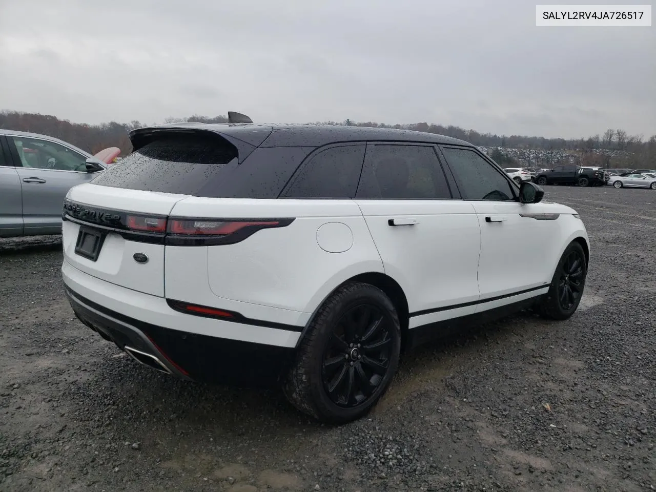 2018 Land Rover Range Rover Velar R-Dynamic Se VIN: SALYL2RV4JA726517 Lot: 79972584