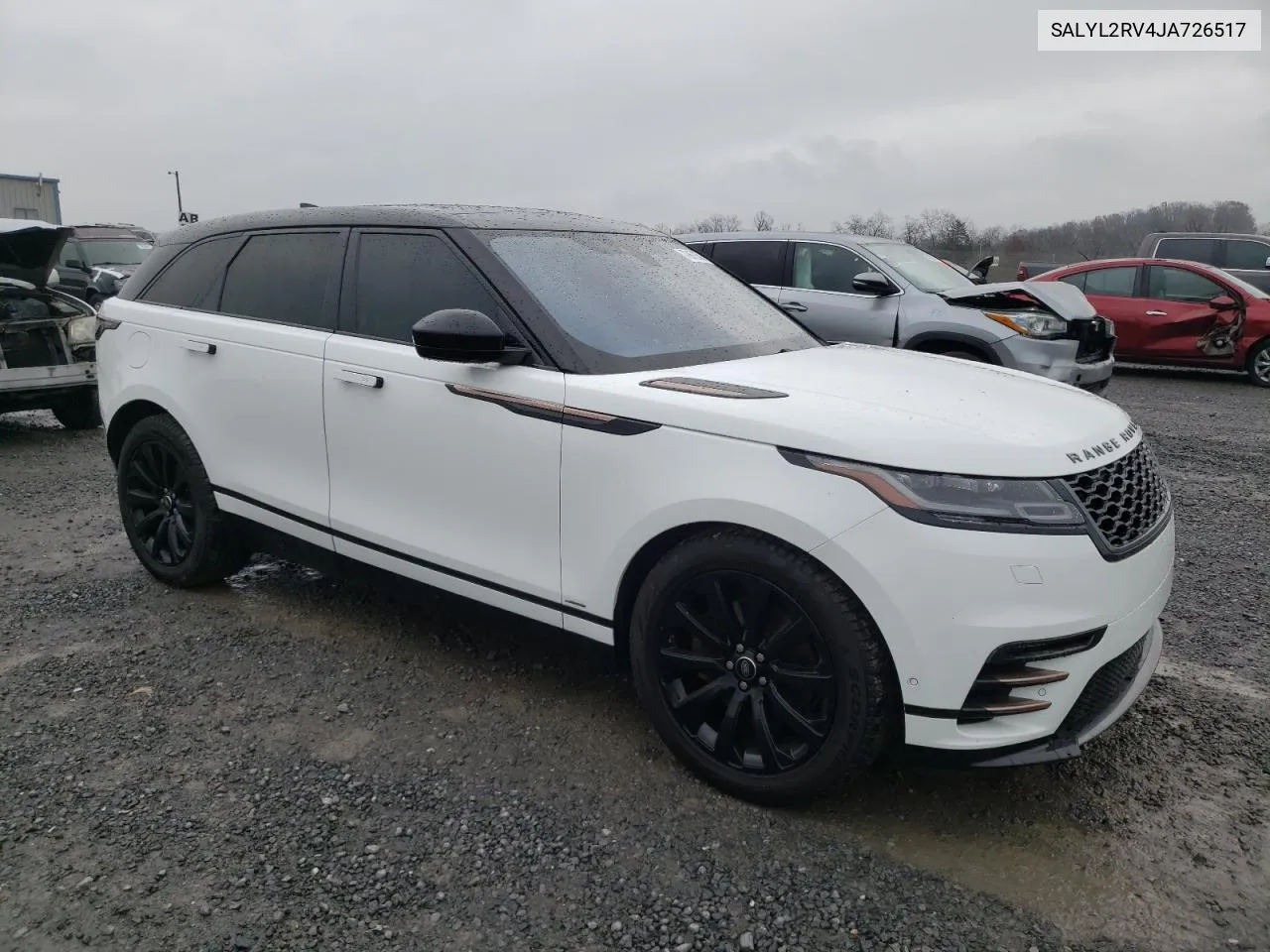 2018 Land Rover Range Rover Velar R-Dynamic Se VIN: SALYL2RV4JA726517 Lot: 79972584