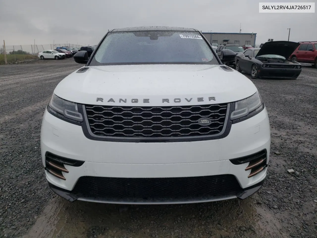 2018 Land Rover Range Rover Velar R-Dynamic Se VIN: SALYL2RV4JA726517 Lot: 79972584