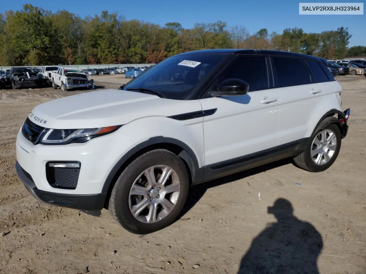 2018 Land Rover Range Rover Evoque Se VIN: SALVP2RX8JH323964 Lot: 80328194