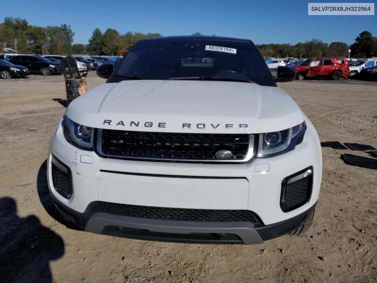 2018 Land Rover Range Rover Evoque Se VIN: SALVP2RX8JH323964 Lot: 80328194