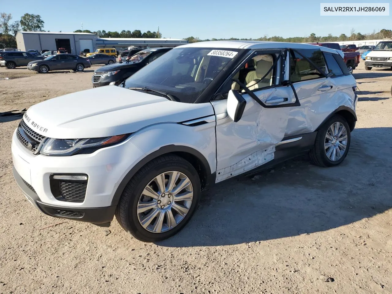 2018 Land Rover Range Rover Evoque Hse VIN: SALVR2RX1JH286069 Lot: 80358264