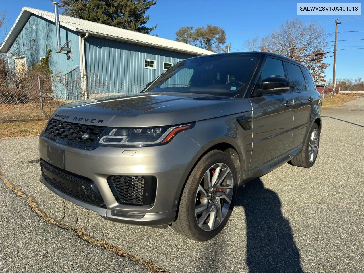 2018 Land Rover Range Rover Sport Hse Dynamic VIN: SALWV2SV1JA401013 Lot: 80386324