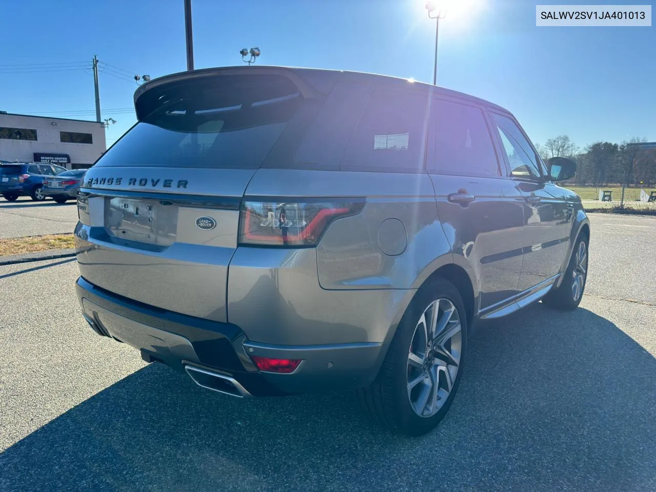 2018 Land Rover Range Rover Sport Hse Dynamic VIN: SALWV2SV1JA401013 Lot: 80386324