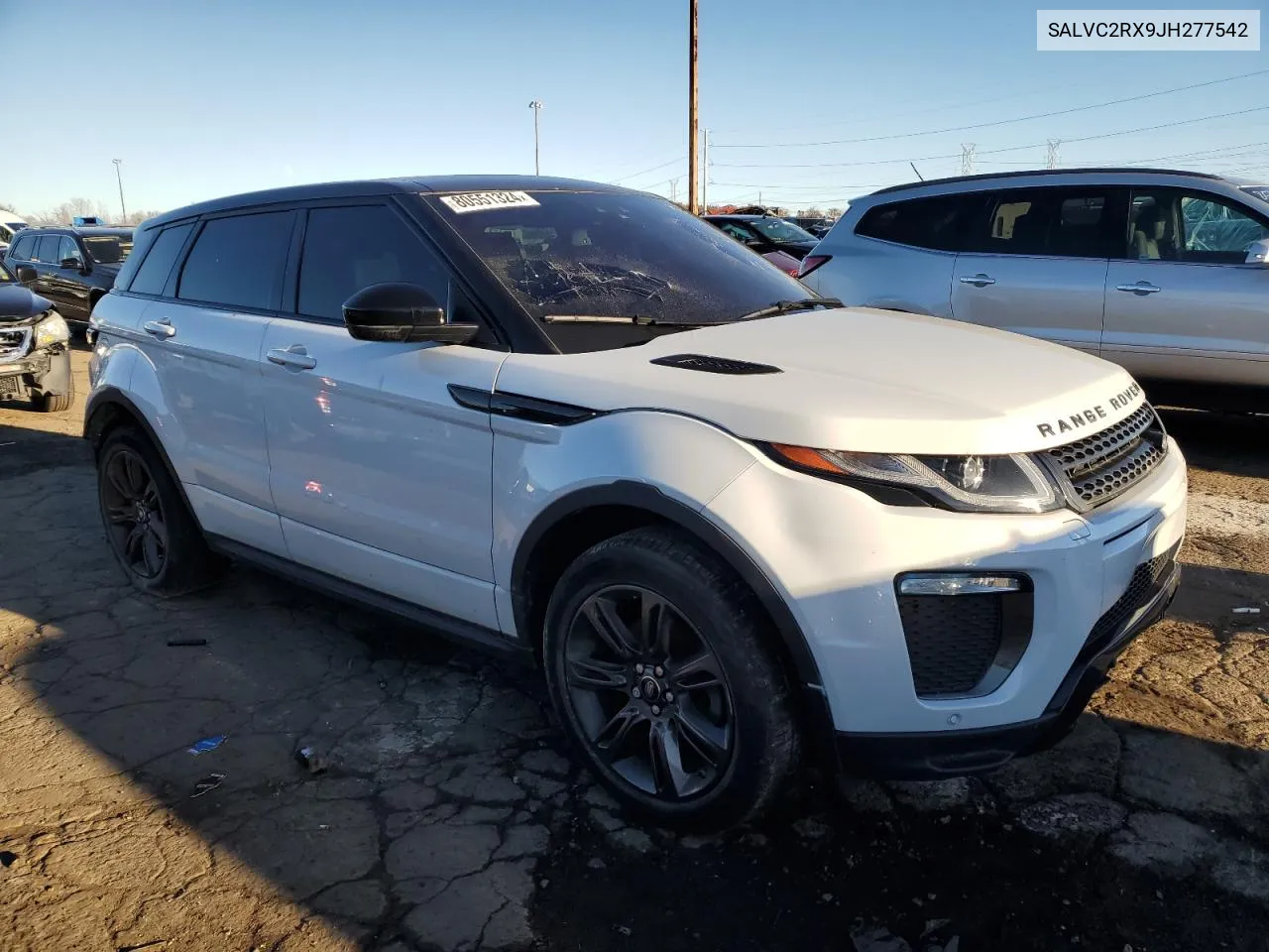 2018 Land Rover Range Rover Evoque Landmark Edition VIN: SALVC2RX9JH277542 Lot: 80551324