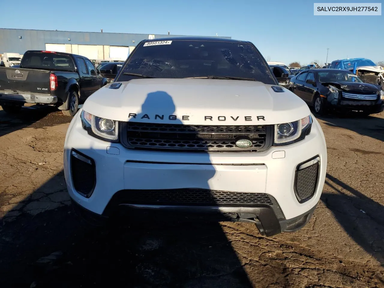 2018 Land Rover Range Rover Evoque Landmark Edition VIN: SALVC2RX9JH277542 Lot: 80551324