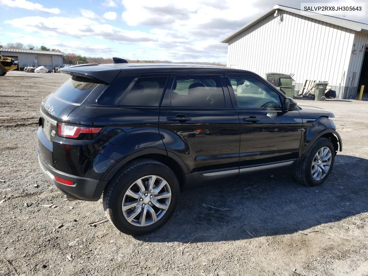 2018 Land Rover Range Rover Evoque Se VIN: SALVP2RX8JH305643 Lot: 80867114