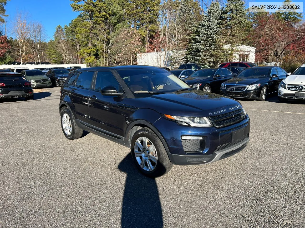 2018 Land Rover Range Rover Evoque Se VIN: SALVP2RX4JH288632 Lot: 81001564