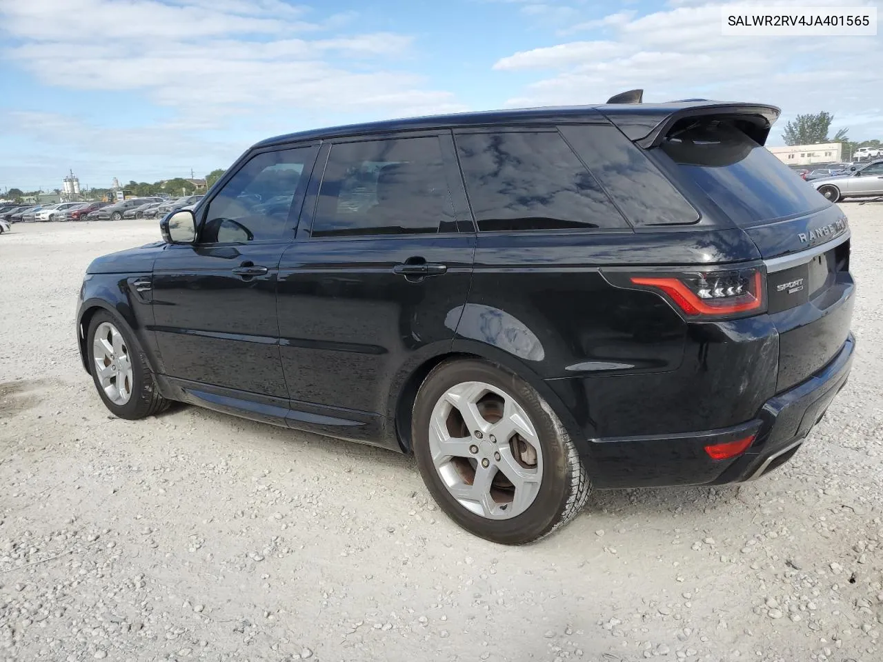 2018 Land Rover Range Rover Sport Hse VIN: SALWR2RV4JA401565 Lot: 81220624