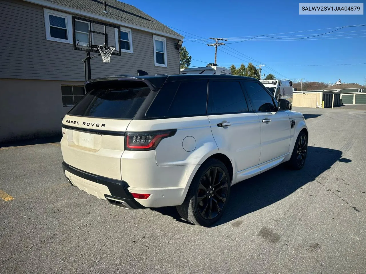 2018 Land Rover Range Rover Sport Hse Dynamic VIN: SALWV2SV1JA404879 Lot: 81298224