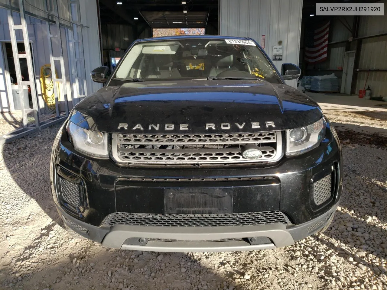 2018 Land Rover Range Rover Evoque Se VIN: SALVP2RX2JH291920 Lot: 81335664