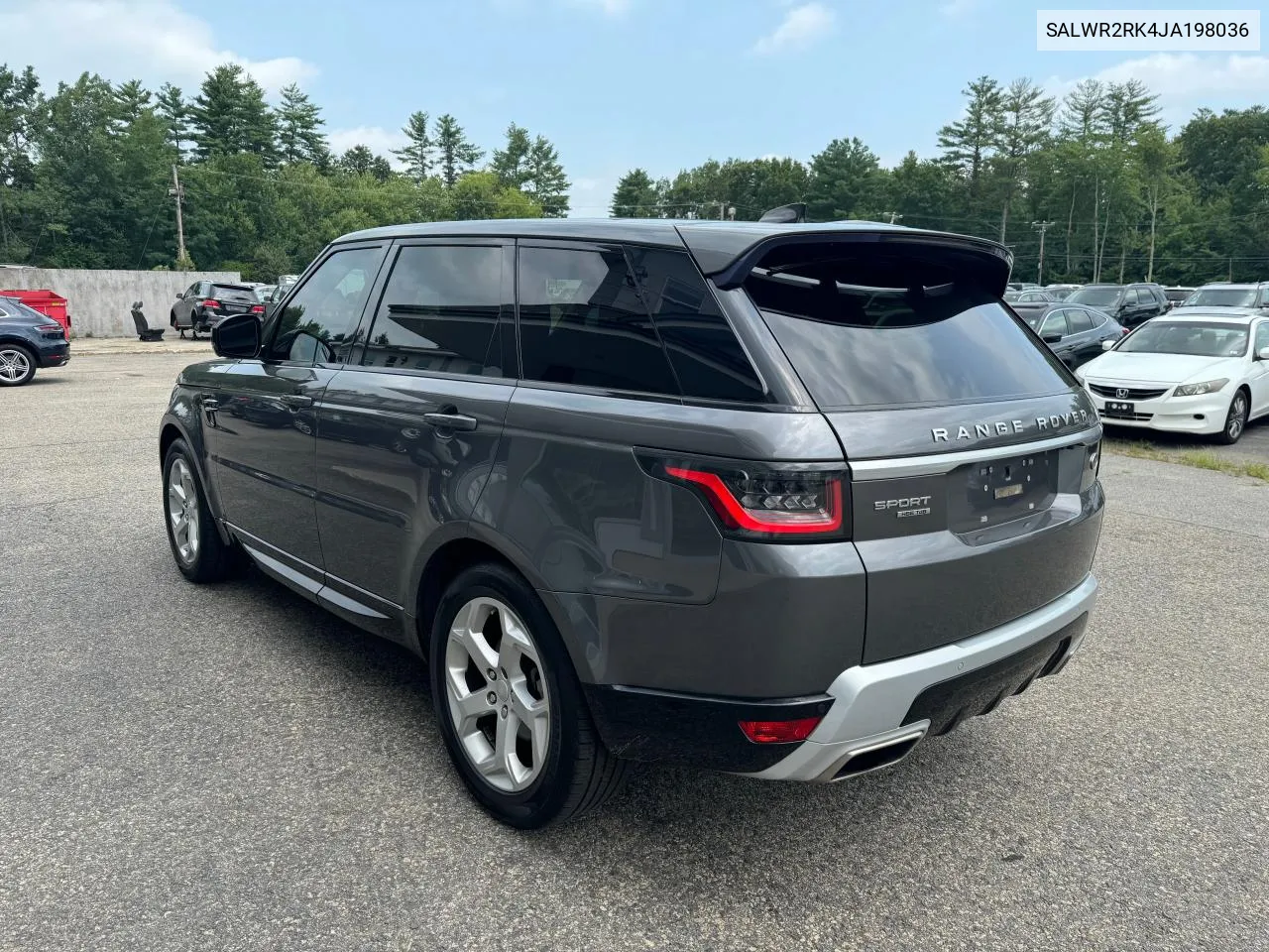 2018 Land Rover Range Rover Sport Hse VIN: SALWR2RK4JA198036 Lot: 81407484