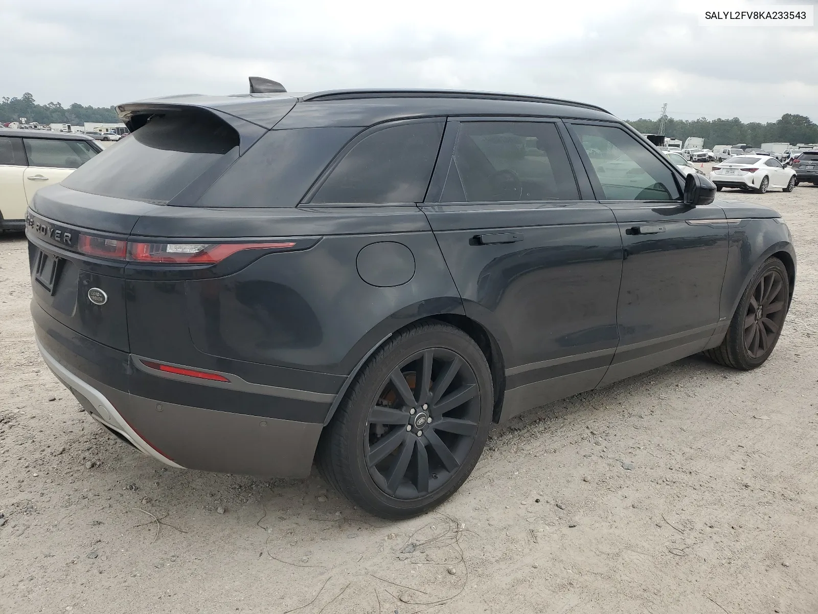 2019 Land Rover Range Rover Velar R-Dynamic Se VIN: SALYL2FV8KA233543 Lot: 50878064