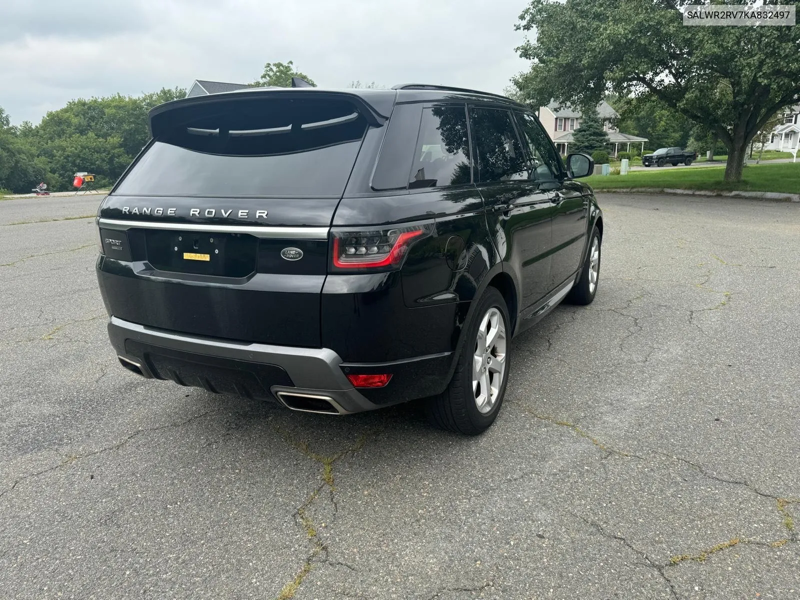 2019 Land Rover Range Rover Sport Hse VIN: SALWR2RV7KA832497 Lot: 68124364