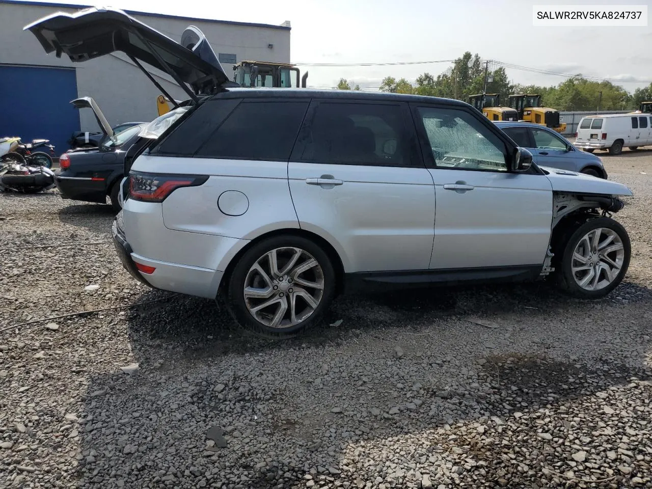 2019 Land Rover Range Rover Sport Hse VIN: SALWR2RV5KA824737 Lot: 71455154