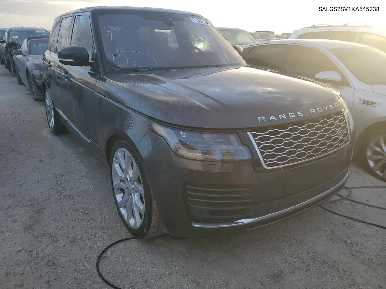 2019 Land Rover Range Rover Hse VIN: SALGS2SV1KA545238 Lot: 76468374