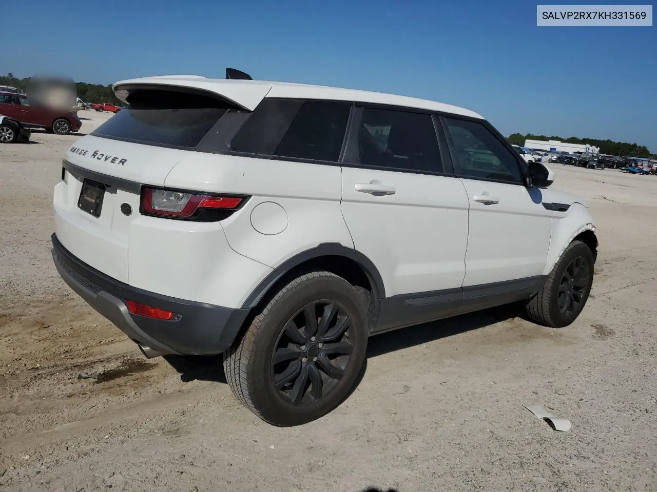 2019 Land Rover Range Rover Evoque Se VIN: SALVP2RX7KH331569 Lot: 77010844