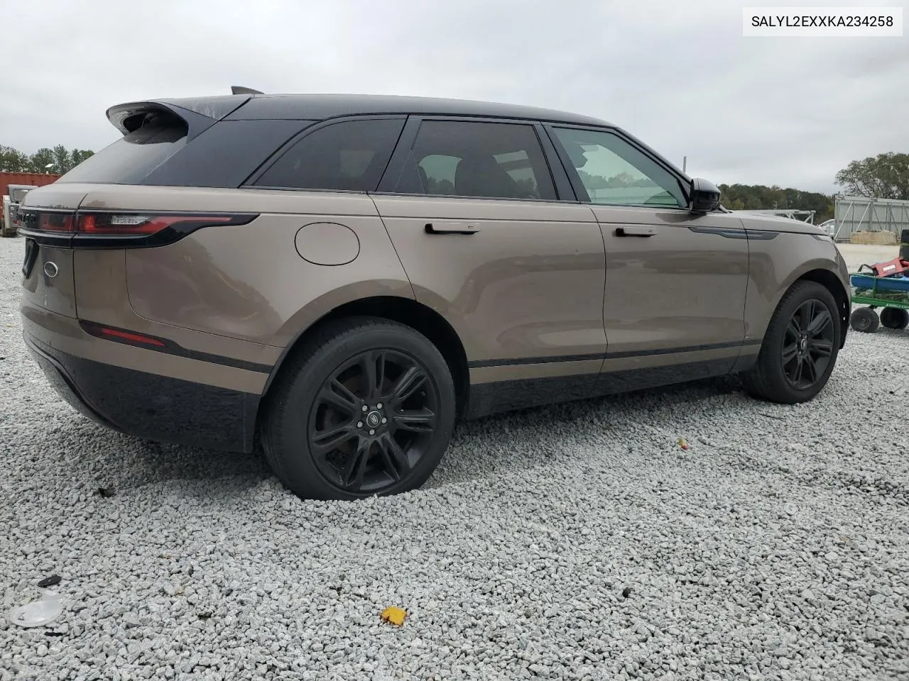 2019 Land Rover Range Rover Velar R-Dynamic Se VIN: SALYL2EXXKA234258 Lot: 77283344