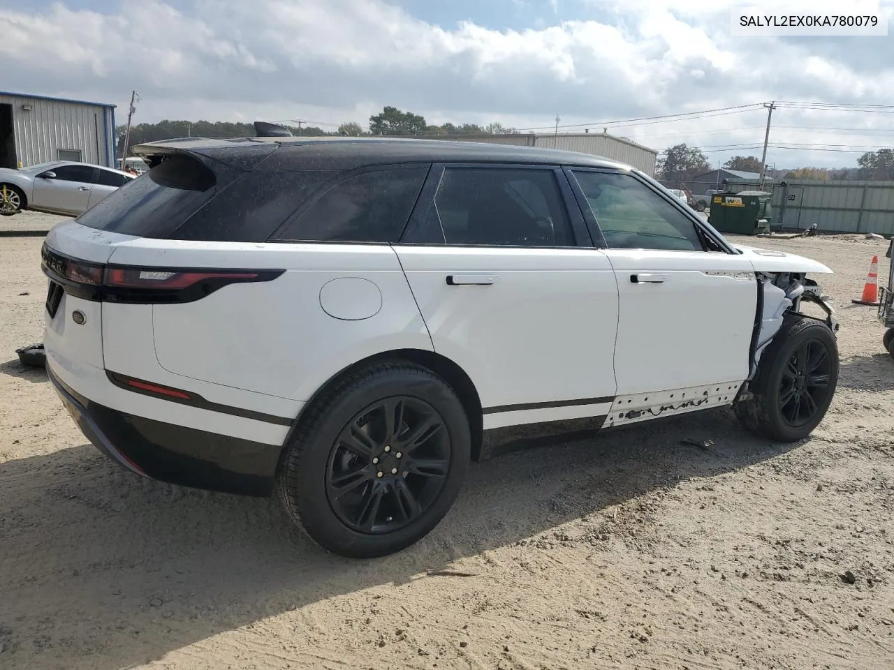 2019 Land Rover Range Rover Velar R-Dynamic Se VIN: SALYL2EX0KA780079 Lot: 77580164