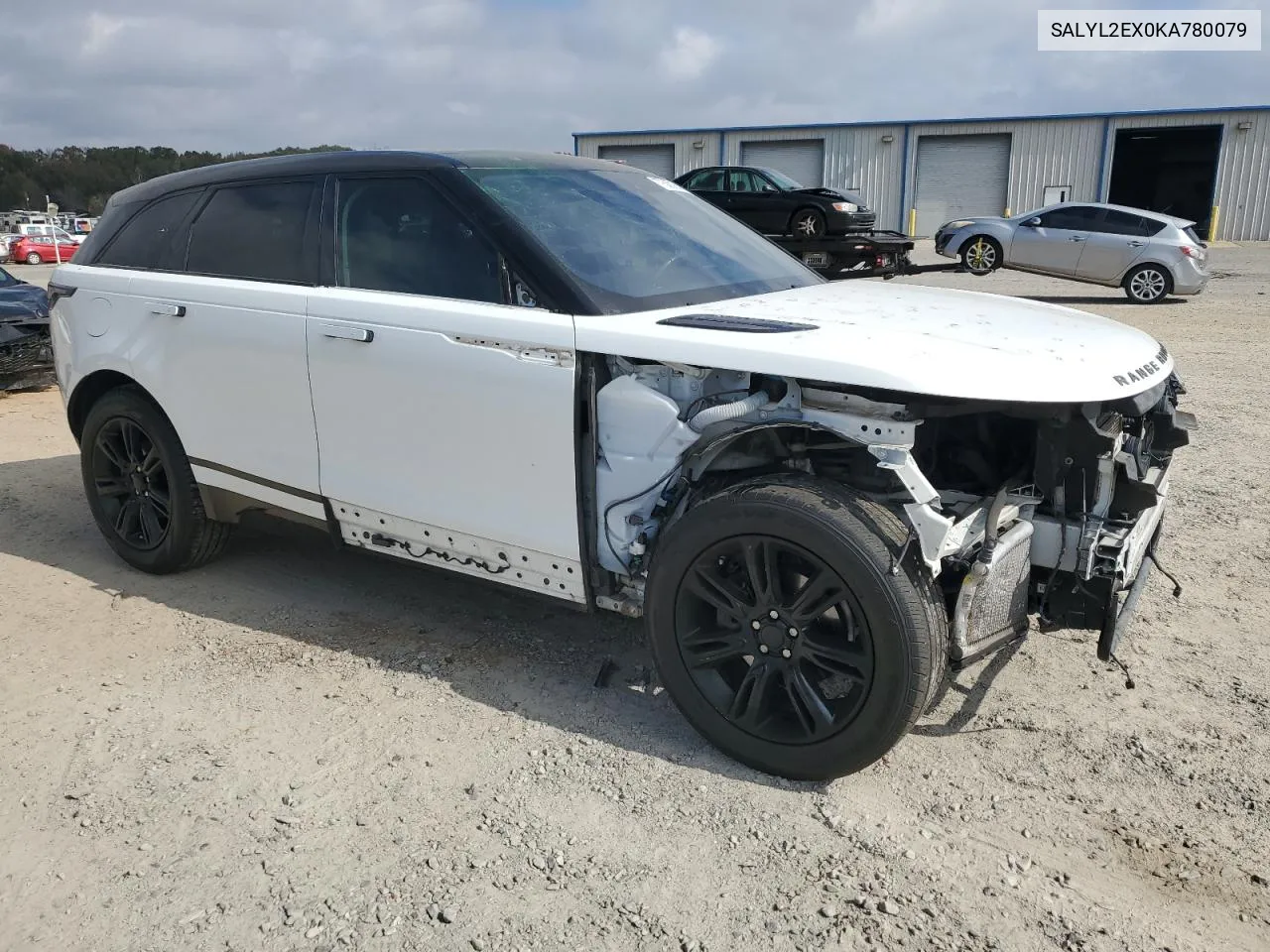 2019 Land Rover Range Rover Velar R-Dynamic Se VIN: SALYL2EX0KA780079 Lot: 77580164