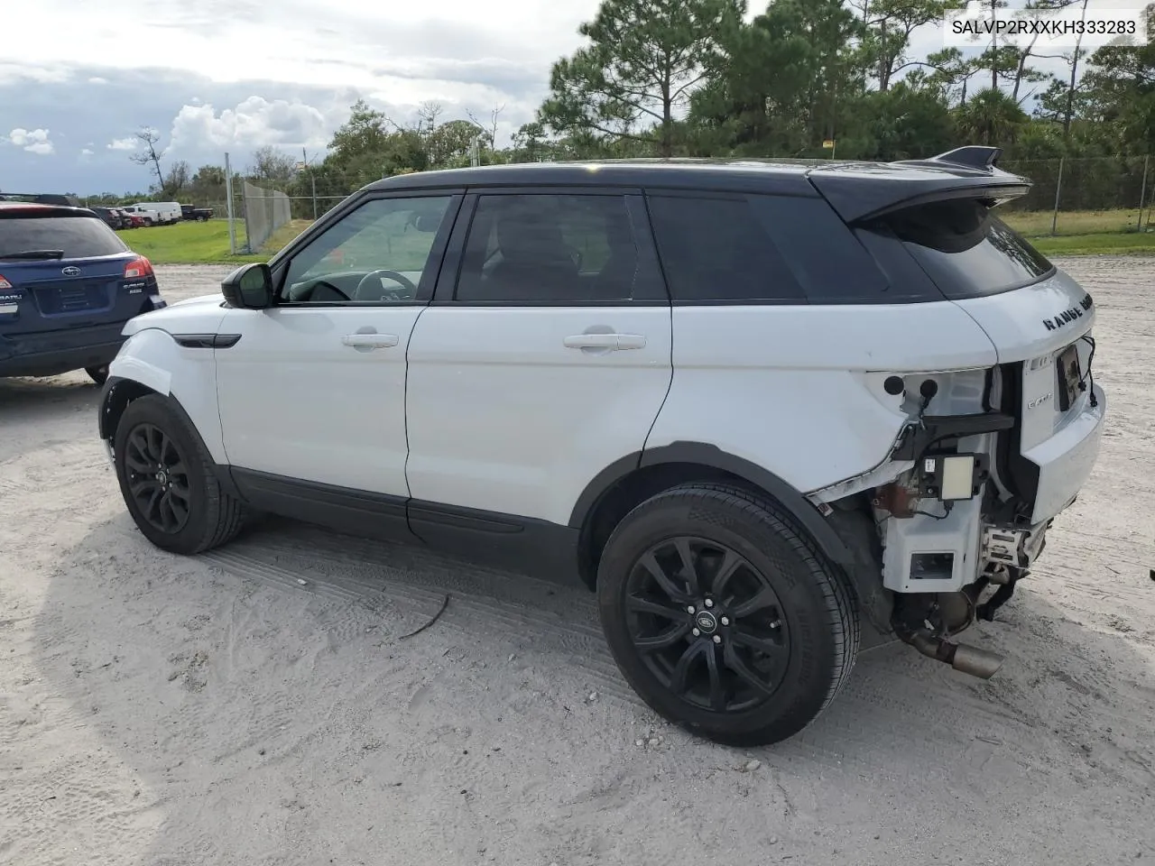 2019 Land Rover Range Rover Evoque Se VIN: SALVP2RXXKH333283 Lot: 77916644