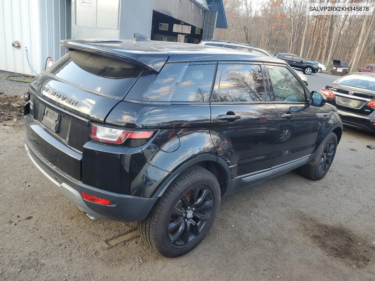 2019 Land Rover Range Rover Evoque Se VIN: SALVP2RX2KH345878 Lot: 78252674