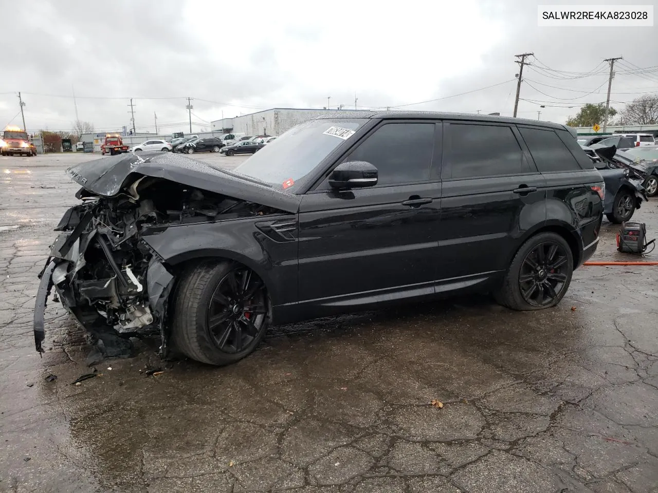 2019 Land Rover Range Rover Sport Supercharged Dynamic VIN: SALWR2RE4KA823028 Lot: 78634014